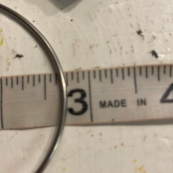 8” mixed metal silver tone adjustable bangle bracelet w/4 dog lover charms - Picture 14 of 16